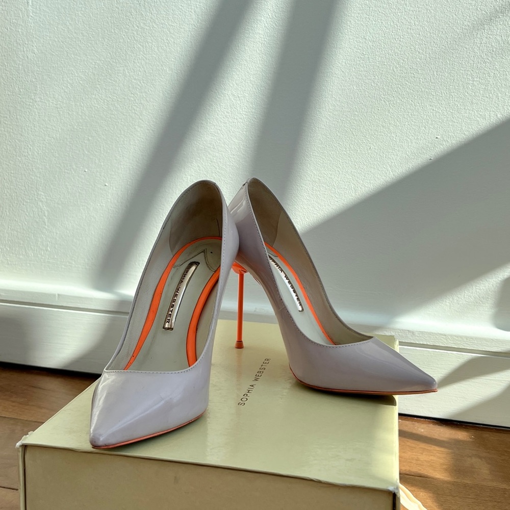 Sophia Webster Coco Flamingo Pumps 100